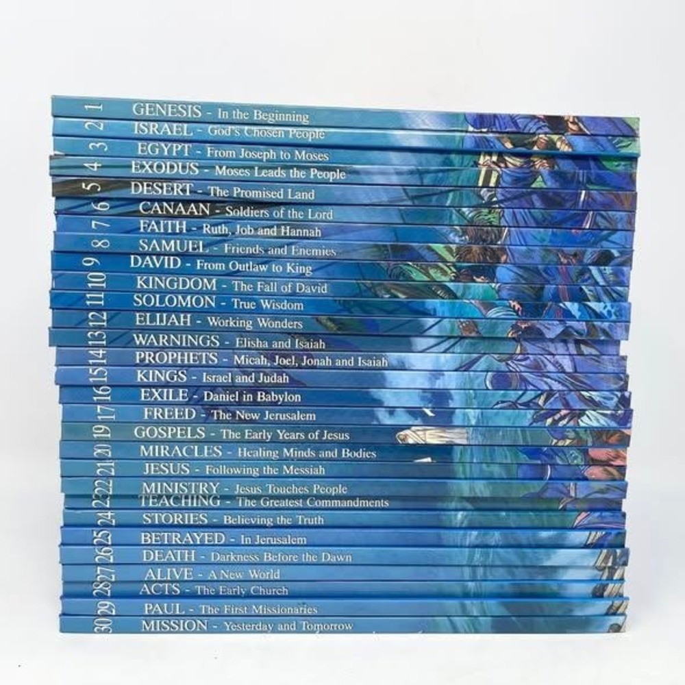 VTG The Readers Digest‎ Childrens Bible Library - Books 1-17, 19-30, Missing #18